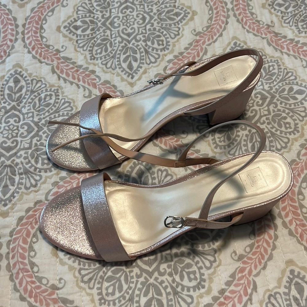 Metalic Pink Sandals